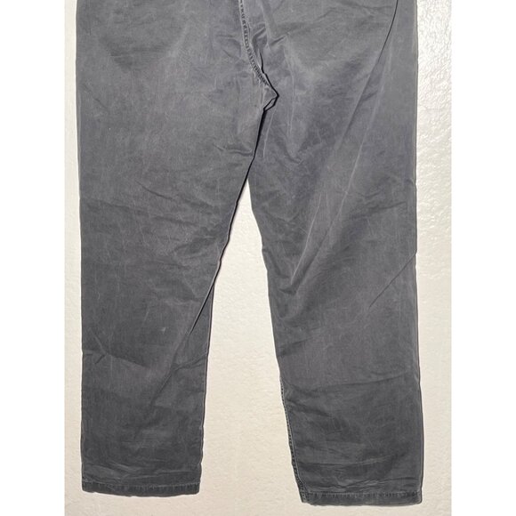 Vans Range Elastic Loose Tapered Fit Pants X-Large Gray Cotton Blend Casual Mens - Picture 7 of 16